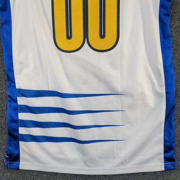 Mizizi Men's Virgin Islands 00 Jersey White Small Sleeveless Crew Neck Polyester - Picture 7 of 12